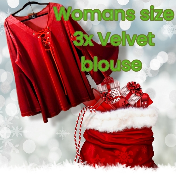 Woman's size 2X velvet - Picture 1 of 1